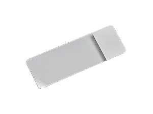 LÂMINA AUTOMAÇÃO EXTREMIDADE BRANCA 45° LAPIDADA TÉRMICA/UV 26X76MM ESPESSURA 1 A 1,2MM