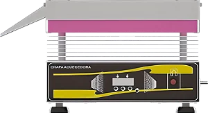 CHAPA AQUECEDORA PARA CRIPTACAO 300X300MM