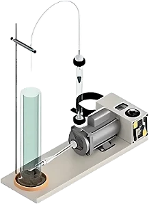 EQUIPAMENTO PARA TESTE DE ESPUMA COM BOMBA DE CIRCULACAO