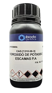 HIDROXIDO DE POTASSIO ESCAMAS PA 500G *SSP*