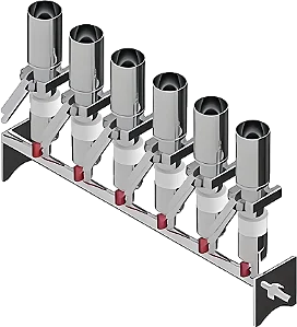 SISTEMA DE FILTRAGEM MANIFOLD EM ACO INOX 6 PROVAS
