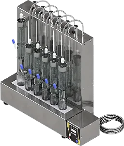 SISTEMA EXTRATOR DE LIPIDIOS 6 PROVAS 220V