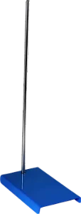 SUPORTE UNIVERSAL COM HASTE E BASE DE ACO INOX 12X20CM COMP. 700MM