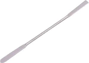 ESPATULA DUPLA EM ARAME DE ACO INOX COM DIAMETRO DE 3MM COMP. 150MM