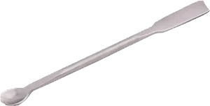 ESPATULA COM COLHER EM ACO INOX COM DIAMETRO DE 5MM COMP. 120MM
