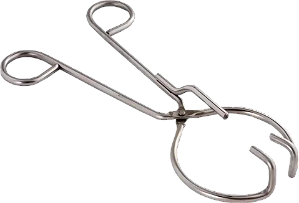 PINCA PARA CAPSULAS EM ACO INOX 20CM 80MM