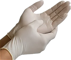 LUVA DE LATEX 100UN MEDIO