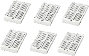 CASSETE PARA BIOPSIA (AUTOMACAO) 500UN BRANCO