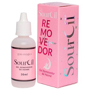 Gel Removedor de Henna Sourcil para Sobrancelhas 30ml