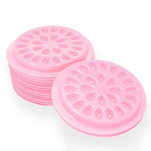 Paleta Porta Cola Flor Descartável 10un