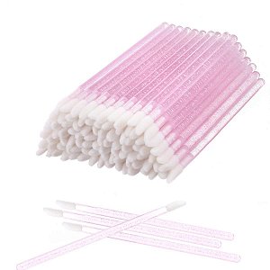 Bastão Aplicador de Maquiagem com Glitter Pct com 50u