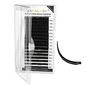 Cílios Nagaraku Ellipse Split Matte Curvatura D