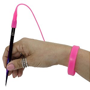 Pulseira de Silicone para Pinças de Extensão de Cílios