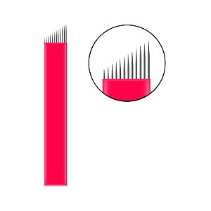 Lâmina Tebori Flex Chanfrada 0.18mm Kit 5un