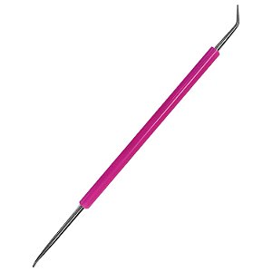 Desencravador Unha Duplo Santa Clara Inox com Protetor Silicone