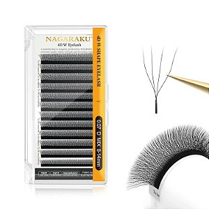 Cílios Nagaraku 4D W Volume Egípcio