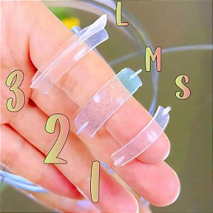Fita de Oclusão Lacinho Silicone Anatômico para Lash Lifting 3 Tamanhos