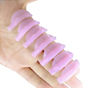 Molde de Silicone Anatômico Reutilizável para Lash Lift Russo Curl C