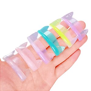 Molde Silicone Anatômico Autoadesivo para Lash Lift Curl U Batman