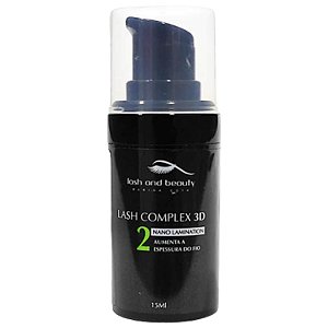 Complex 3D Laminação Lash and Beauty Passo 2 Aumenta a Espessura do Fio 15ml