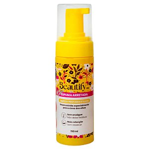 Espuma de Limpeza Arretada Beautify Pro Extensão de Cílios 150ml