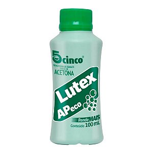 Removedor de Esmalte Profissional Lutex APeco Base de Acetona 100ml