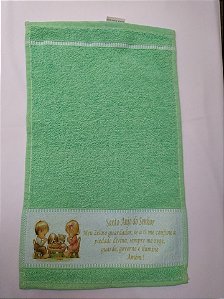 Toalha Lavabinho Anjo da Guarda