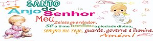 Toalha Lavabo Anjo Letra Menina