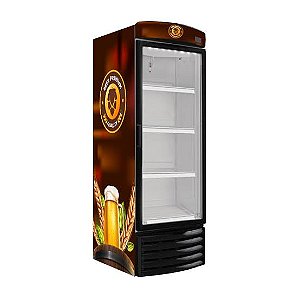 Geladeira expositora porta de vidro Metalfrio 500 litros