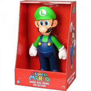 Boneco Articulado Mario Bros Collection - Luigi 23cm