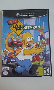 Game para GameCube - The Simpsons Hit & Run NTSC/US