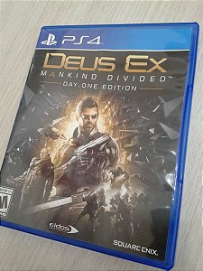 Game Para PS4 - Deus Ex: Mankind Divided Day One Edition