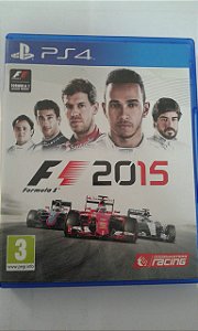 Game Para PS4 - Formula 1 2015