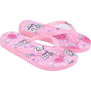 Chinelo Pk Xd Love Pet Pamps Pampili Rosa Chiclete
