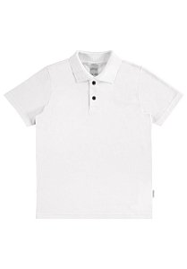 Camisa Gola Polo Infantil Meia Malha Basica Alakazoo