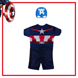 Fantasia Infantil Capitão América
