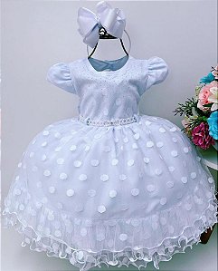 Vestido Infantil Princesa Chuva de Bençãos Luxo Princesas - Fabuloso Ateliê