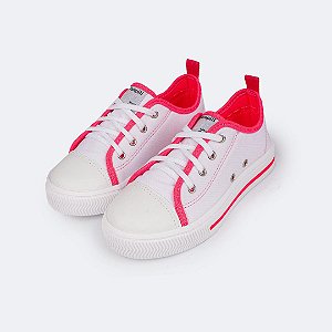 Tênis Infantil Feminino Pampili Easy Branco