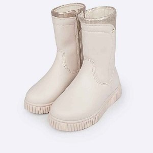 Bota Feminina Cano Alto Pampili Candy Nude