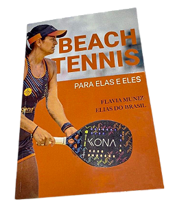 Livro-Beach Tennis para ela e eles- Flavia Muniz e Elias Brasil