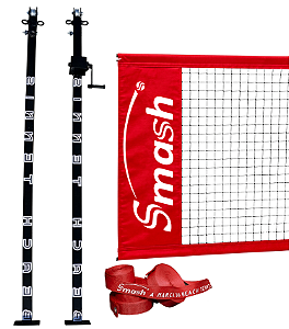 Kit Profissional Premium com Poste Móvel para Beach Tennis
