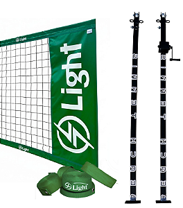 Kit Profissional Premium com Poste Móvel para Beach Tennis- Personalizado