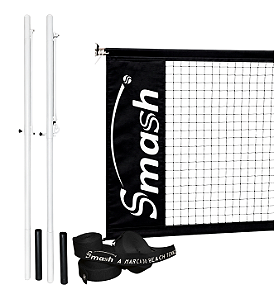 Kit Profissional Linha Premium Completo Multiesportes Smash com Poste Fixo
