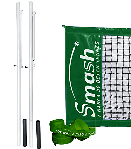 Kit Profissional Linha Premium Completo Multiesportes Smash com Poste Fixo