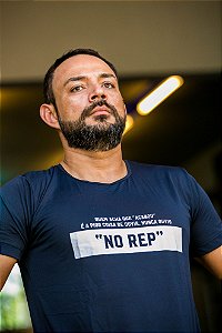 Camiseta para Crossfit Masculina - "No Rep"