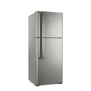 Geladeira / Refrigerador Electrolux IF55S Frost Free Duplex 431 Litros Painel Blue Touch Inox [0,1,0]