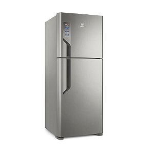 Geladeira / Refrigerador Electrolux TF55S Frost Free Duplex 431 Litros Painel Blue Touch Inox [0,1,0]