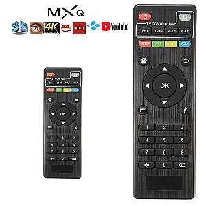 Controle remoto tv box mxq,mx9,mx,mxq 5g, mxs,mxq pro, pro, universal a pronta entrega