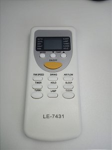 Controle ar condicionado Komeco