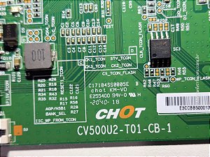 Placa T-con  Tv Aoc 50u6305/78g (cv500u2-t01-cb-1)